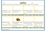 Pokemon Spelling Activities
