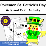 Pokemon St. Patrick's Day Arts and Crafts Activity
