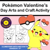Pokemon Valentine's Day Arts and Crafts Activity