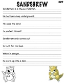Pokemon Writing Worksheets & Teaching Resources | TpT