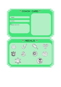 Preview of Pokémon card for gamification.