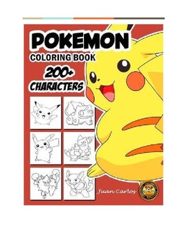 Pokémon Coloring Book:160+ Beautiful Designs For All Ages Great Gifts For  Kids