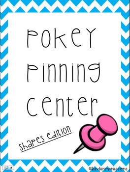 Preview of Pokey Pinning-Shapes Edition