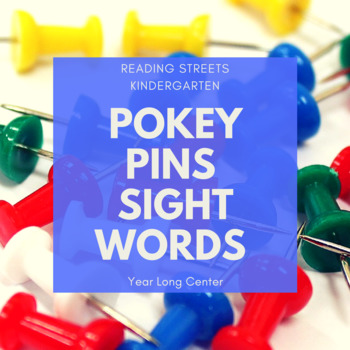 Preview of Pokey Pins Sight Words BUNDLE
