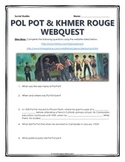 Pol Pot and the Khmer Rouge - Webquest with Key