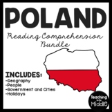 Poland Reading Comprehension Worksheet Bundle Country Stud