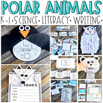 Polar Arctic Animals Printables Unit Lesson Plans for Preschool and  Kindergarten