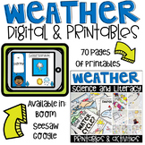 Weather Digital and Printables Activities | Science Kinder