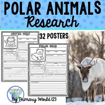 Preview of Polar Animal Report Writing Research Posters
