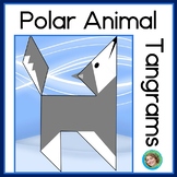 Polar Animal Tangram Puzzles Printable | 2D Shapes Math Ce