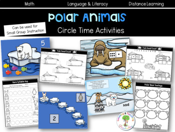 Polar Arctic Animals Printables Unit Lesson Plans for Preschool and  Kindergarten