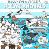 Polar Animals Clipart by Bunny On A Cloud [Animal Habitats]
