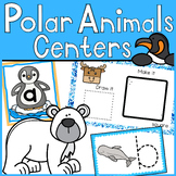 Polar Animals Literacy and Math Centers Winter Unit