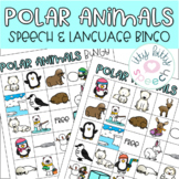 Polar Animals Speech & Language Bingo FREEBIE