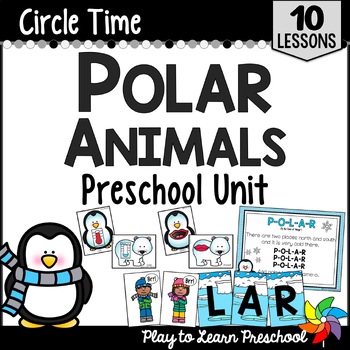 Preview of Polar Animals Unit | Lesson Plans - Activities for Preschool Pre-K