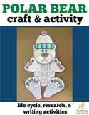 Polar Bear Activity and Craft: Science, Life Cycle, Writing, Art