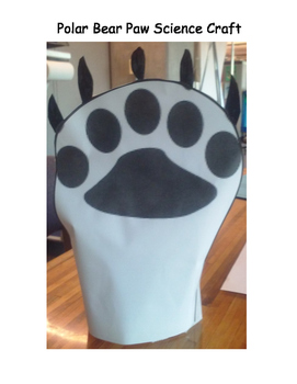 Preview of Polar Bear Paw Science Craft