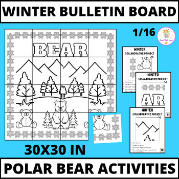 OSNIE 78Pcs Polar Animals Cutouts Winter Bulletin Board Decor Arctic  Animals Polar Bear Snowy Owl Reindeer Cutting Paper Home Preschool  Classroom Decoration Educational Cut-Outs for Kids Toddlers : :  Toys