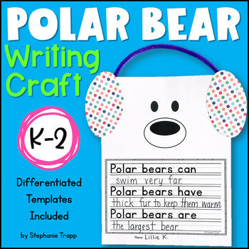 Polar Bear Craft by Stephanie Trapp | Teachers Pay Teachers