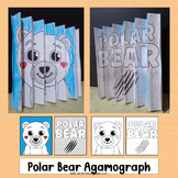 Polar Bear Craft Agamograph Activities Winter Animals Colo