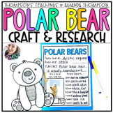 Polar Bear Craft | Polar Bears Animal Research Project