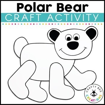Valentine's Day Heart Cards - Valentine Bear and Polar Bear Craft