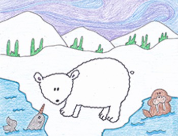How To Draw A Polar Bear Step By Step Easy