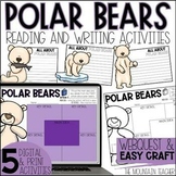 Polar Bear Facts Webquest | Reading Comprehension Activiti