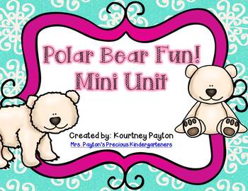 Preview of Polar Bear Fun Mini Unit!