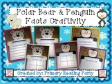 Polar Bear & Penguin Facts Craftivity {Includes Graphic Or