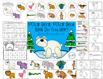 Polar Bear, Polar Bear, What Do You Hear? Retelling Pack by Preschool
