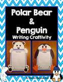 Polar Bear and Penguin Writing Craftivity