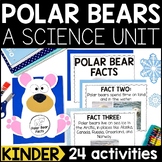 Polar Bears Science Lessons, Crafts, and Activities for Kindergarten