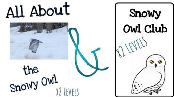 Preview of Snowy Owls Book Club Bundle