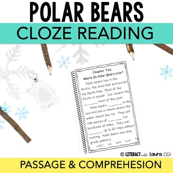 Preview of FREE Polar Bears Instant Reading Lesson