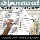 Polar Bears: Sample Informational Writing Piece - Nonficti
