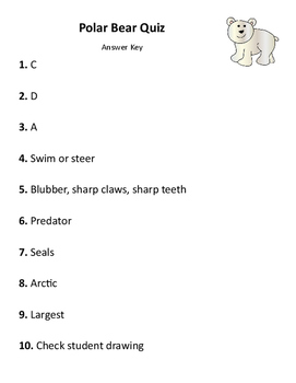 Animal Quizzes! Polar Bears, Penguins and Turkeys by G1 Teach 4Life