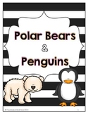 Polar Bears and Penguins Activity Packet
