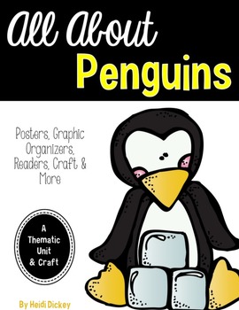 Preview of Penguin Thematic Unit & Craft