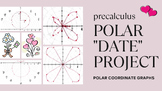 Precalculus Graphing Polar Coordinates "Date" Project