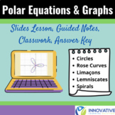 Polar Equations & Graphs (Lesson, Guided Notes, Classwork,