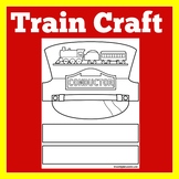 Free Printable Train Conductor Hat Template Kuin kapal