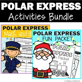 Polar Express Activities and Worksheets by Teaching Second Grade
