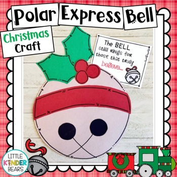 Preview of Polar Express Craft | Christmas Bell