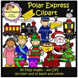 Polar Express - Christmas - Clip Art (SchoolDesignhcf)