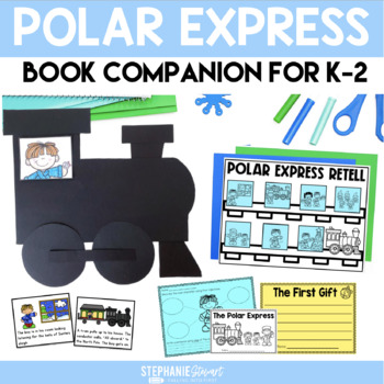 Preview of Polar Express - Christmas Craft, Writing, and Printables