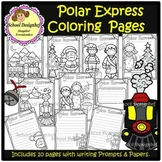 Polar Express - Coloring Pages - Writing Prompts & Papers 