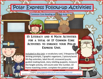 Preview of Polar Express Common Core Follow-up Unit