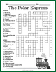 Polar Express Crossword Puzzle by Puzzles to Print TpT