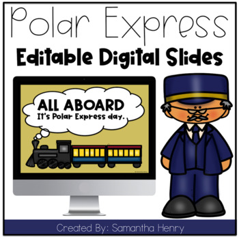 Preview of Polar Express Day - Digital Slides